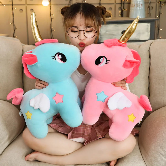 Soft Unicorn Toy Baby Kids Sleeping Pillow