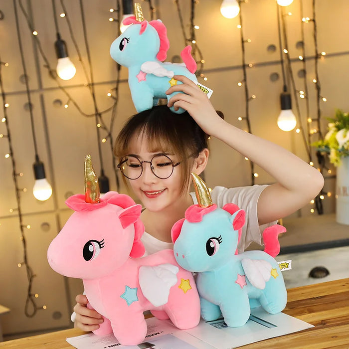 Soft Unicorn Toy Baby Kids Sleeping Pillow