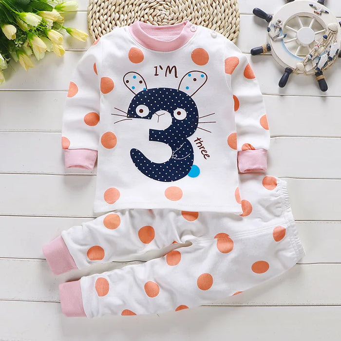 Spring Autumn New Baby Clothing Set