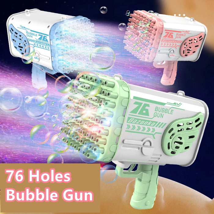 Holes Electric Rocket Bubble Gun