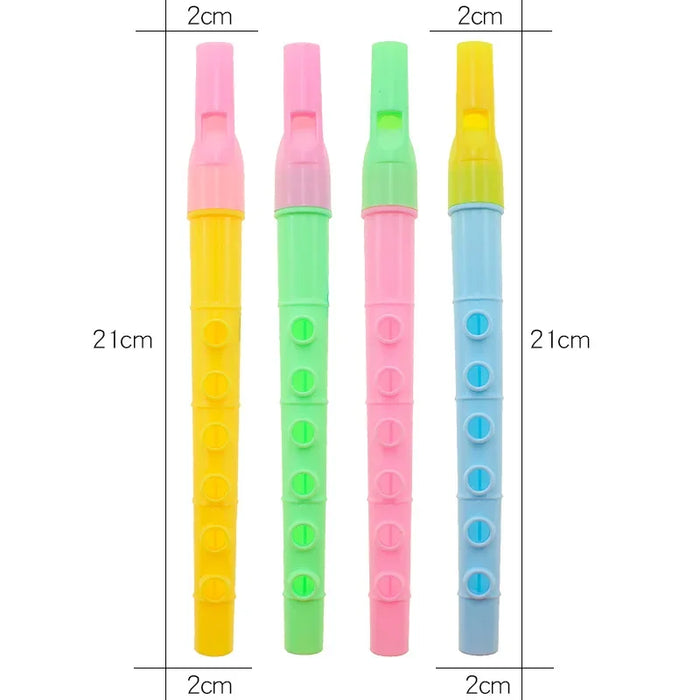 Colorful Plastic Flute Musical Instrument