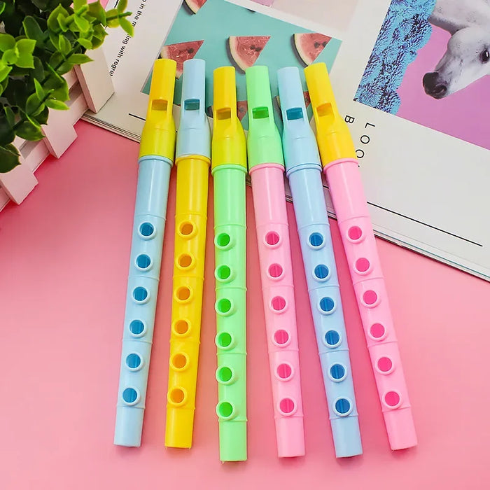 Colorful Plastic Flute Musical Instrument