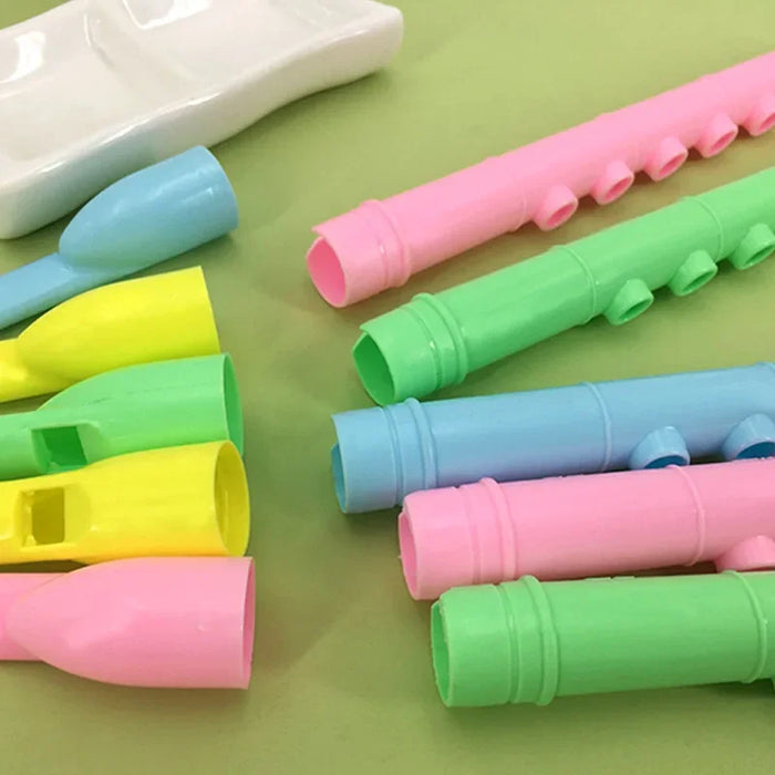 Colorful Plastic Flute Musical Instrument