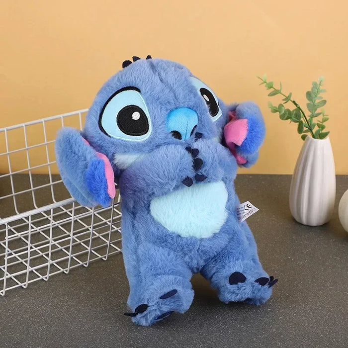 Kawaii Stitch Plush Doll Baby Sleeping Sound